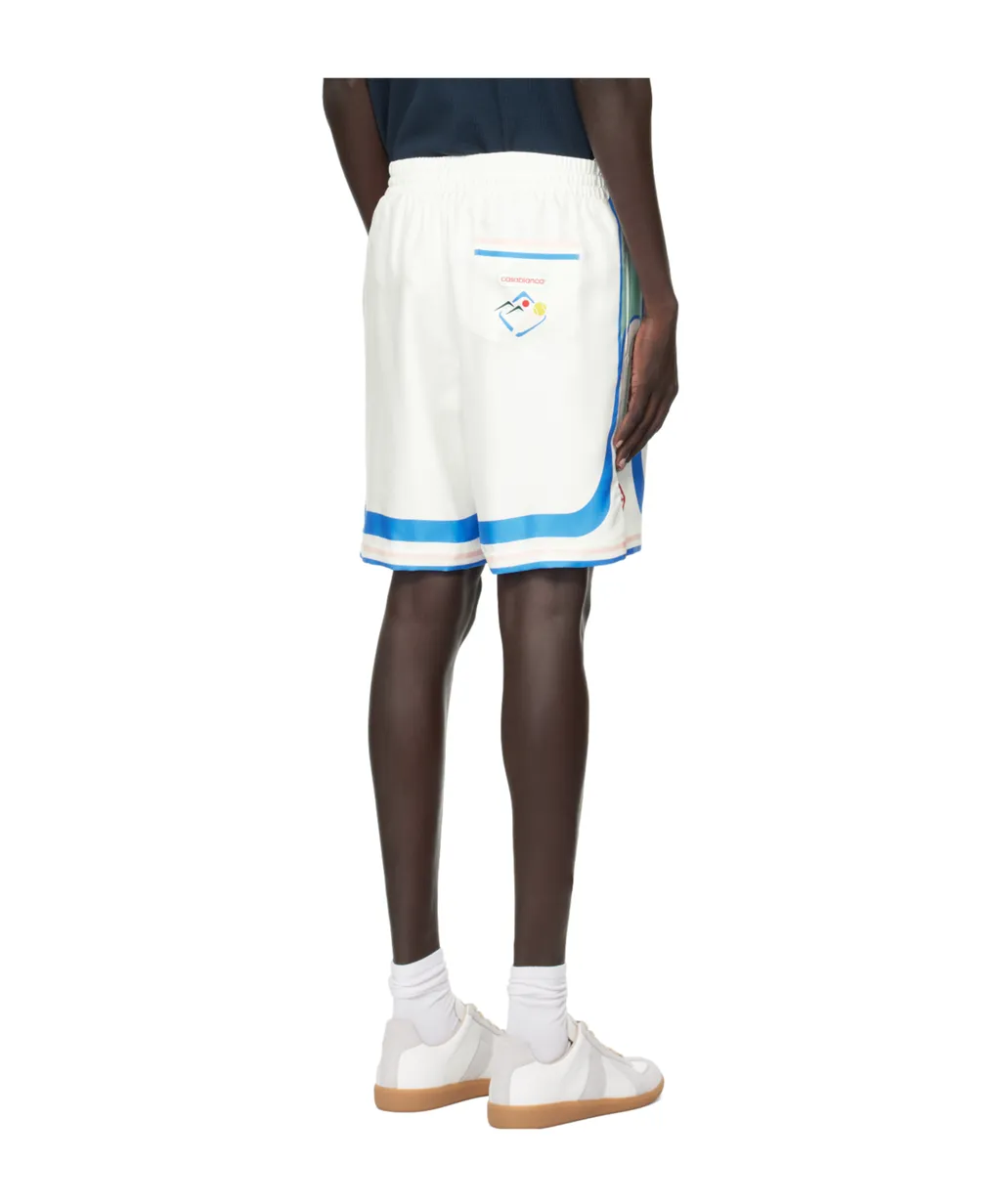 Drawstring Waist Shorts