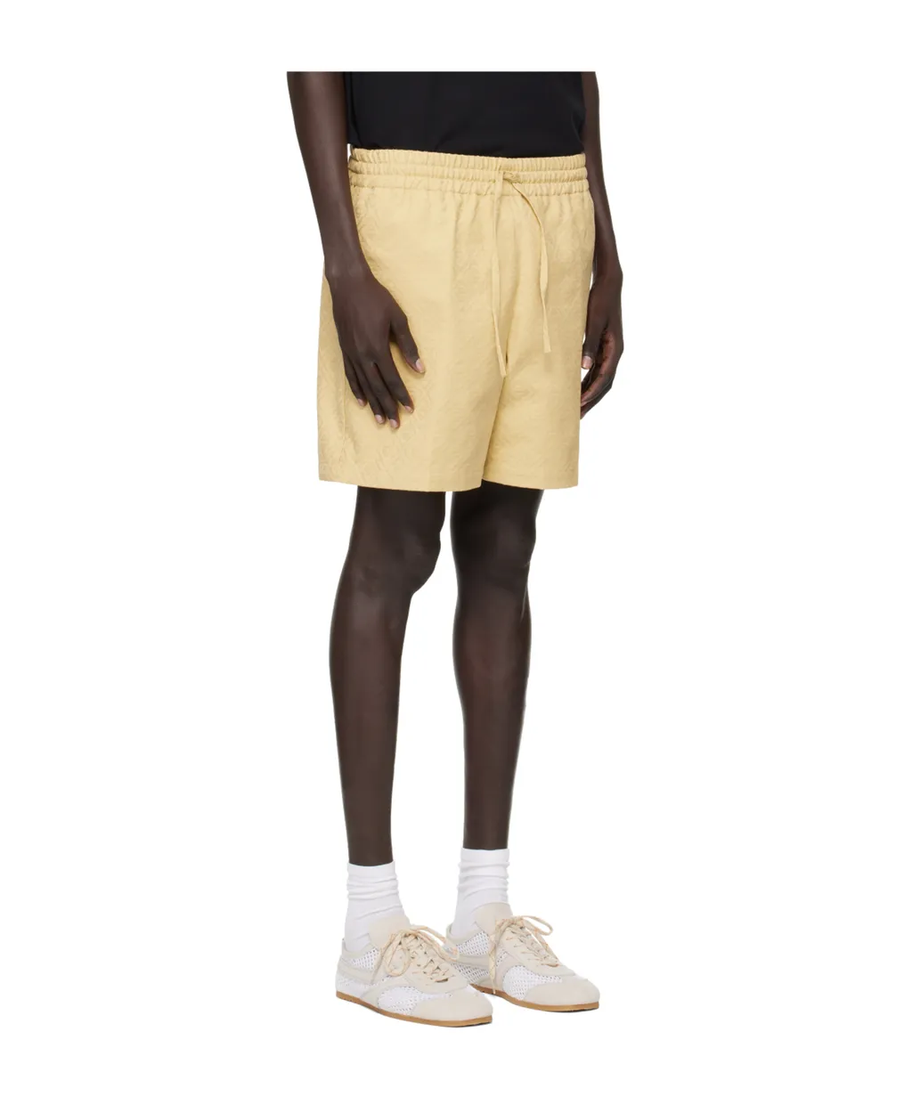 Monogram Drawstring Shorts