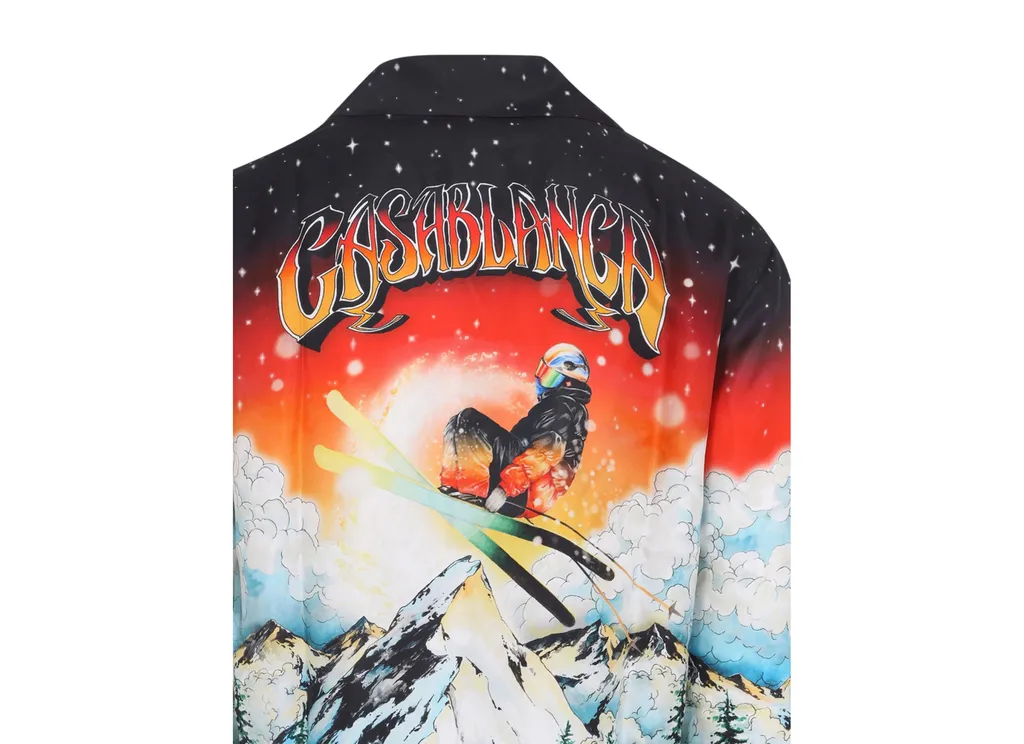 Printed Long-Sleeved Shirt
