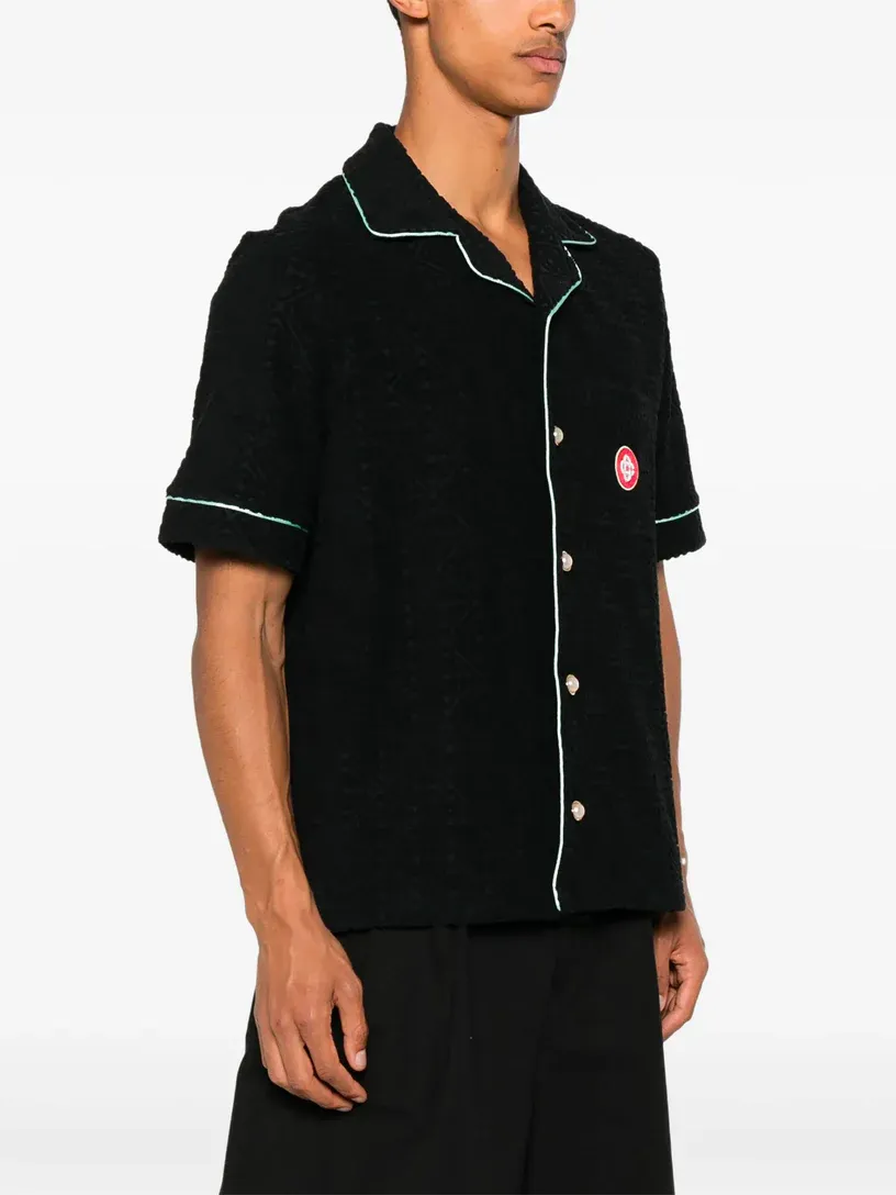 Logo Patch Towel Shirt