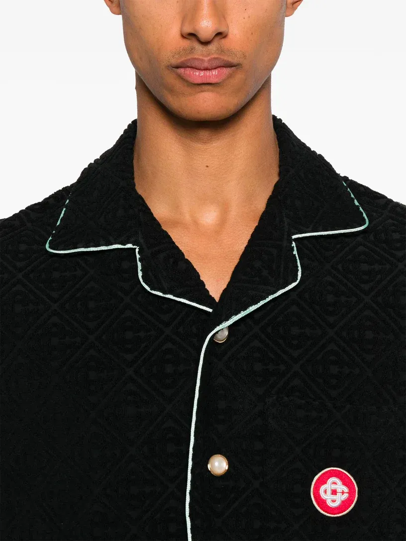 Logo Patch Towel Shirt