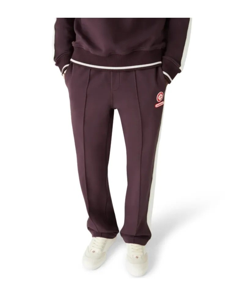 Side-Stripe Cotton Trousers