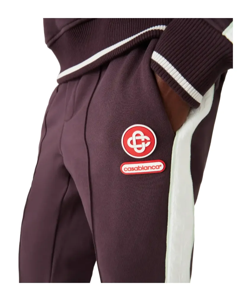 Side-Stripe Cotton Trousers