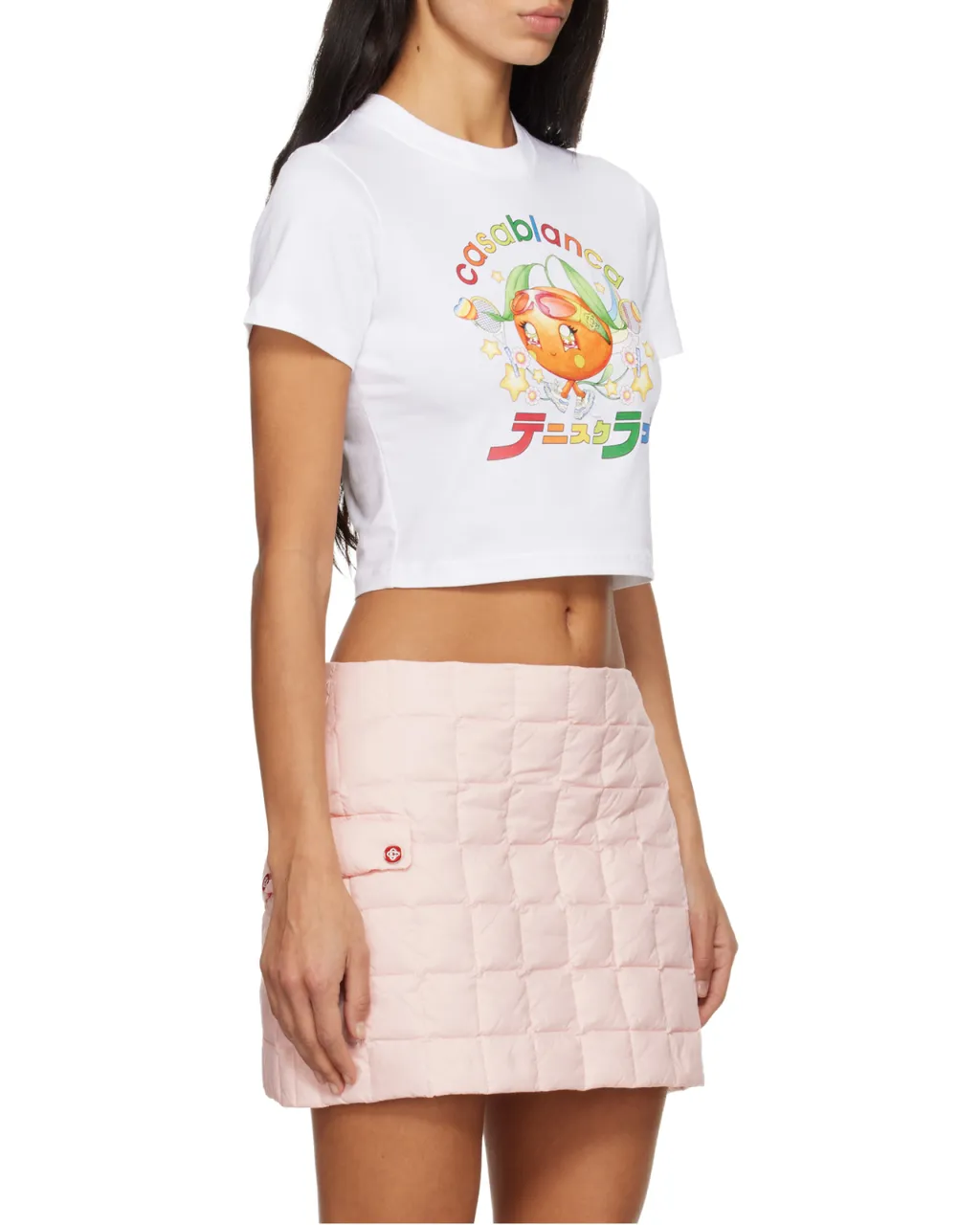 Orange Print T-Shirt