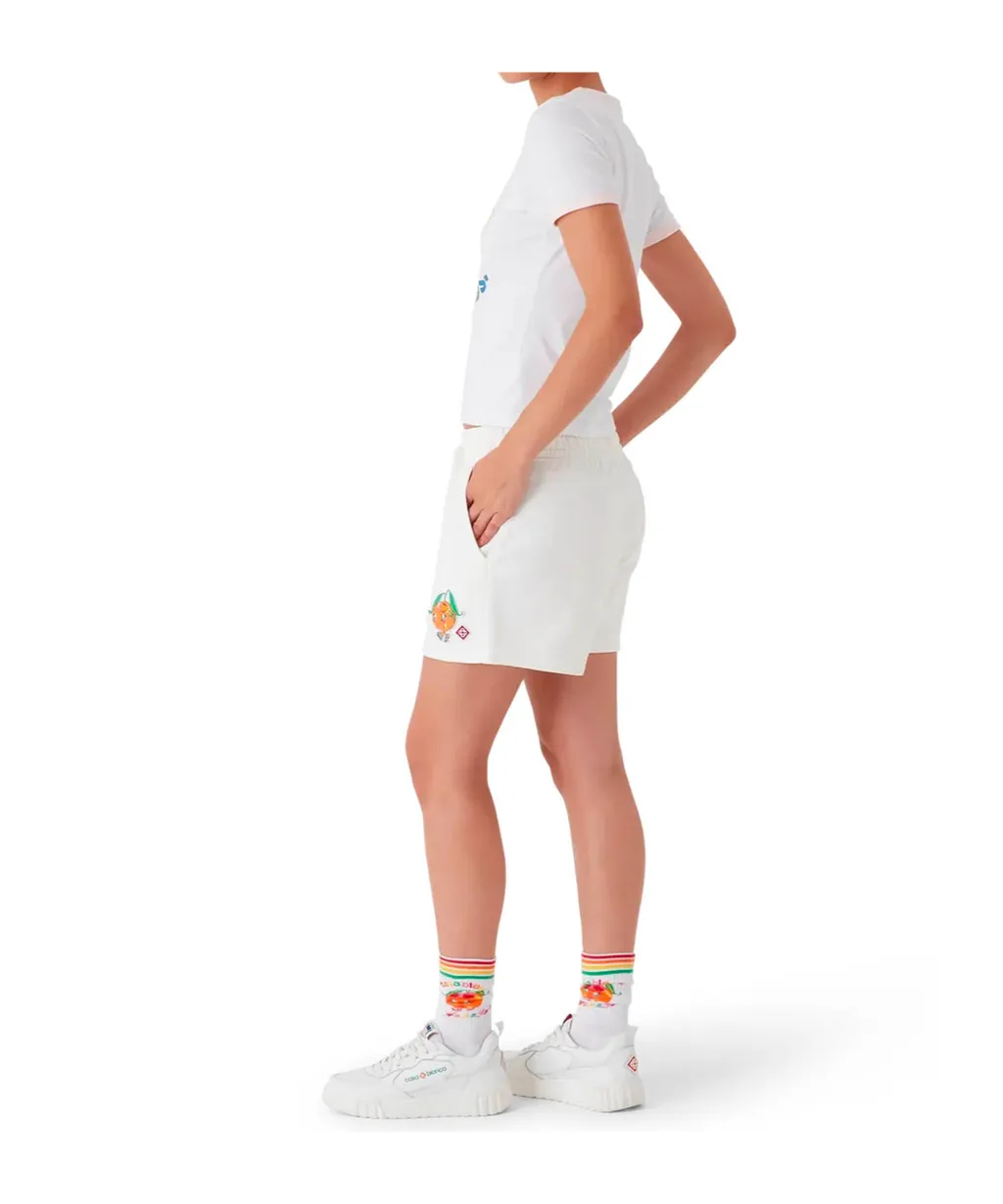 Orange Mascot Sweatshorts