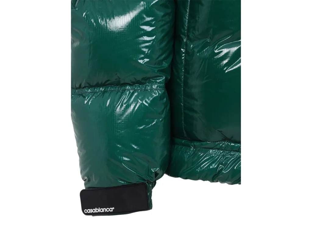 Logo Hood Down Jacket
