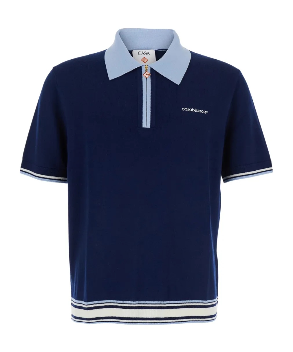 Logo Short-Sleeved Polo Shirt