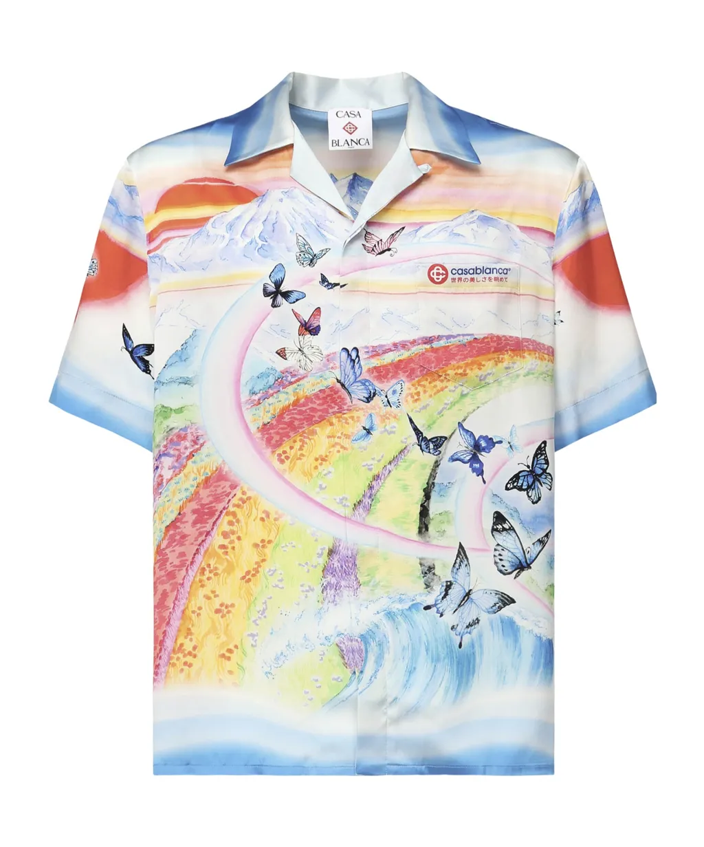 Teacher Butterfly Landscape Shirt