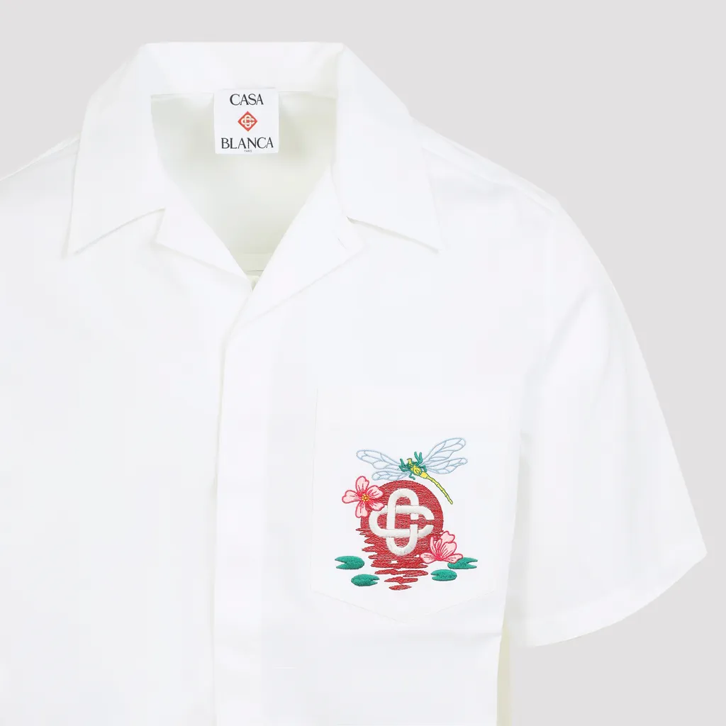 Logo Embroidered Shirt