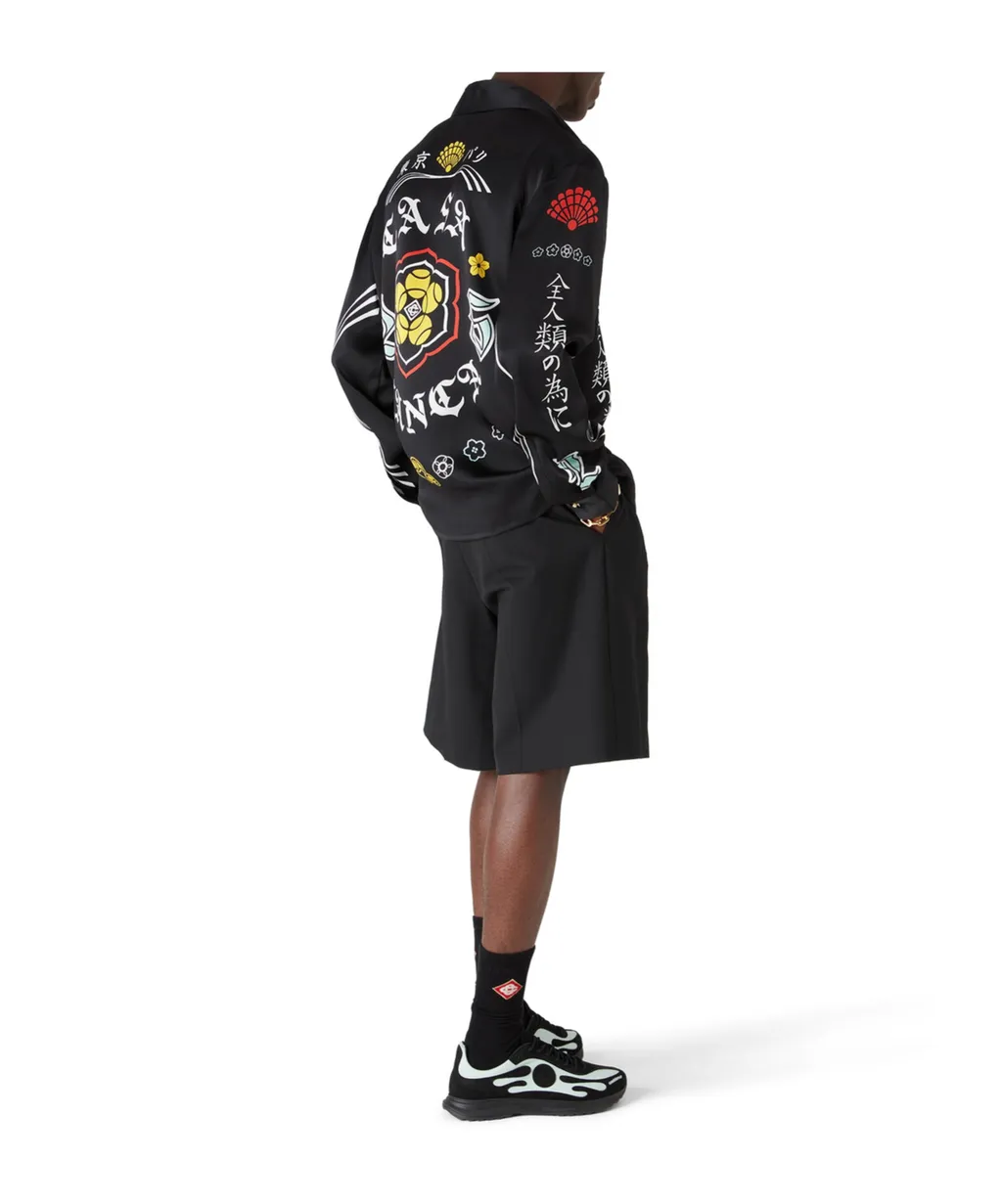 Long-Sleeved Logo Shirt