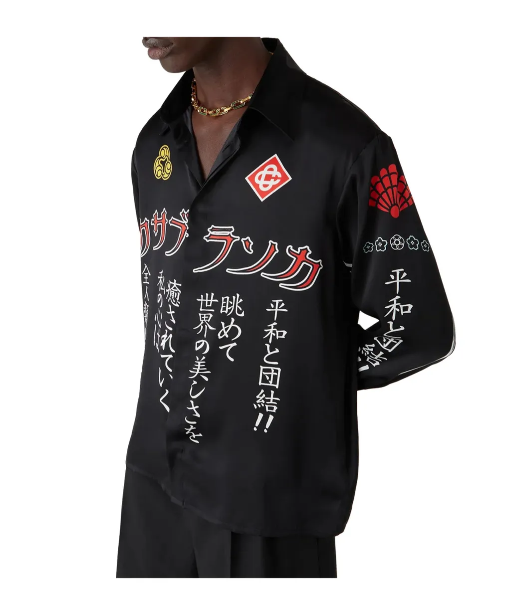 Long-Sleeved Logo Shirt