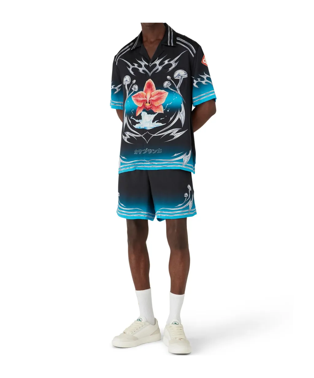 Printed Short-Sleeved Shirt