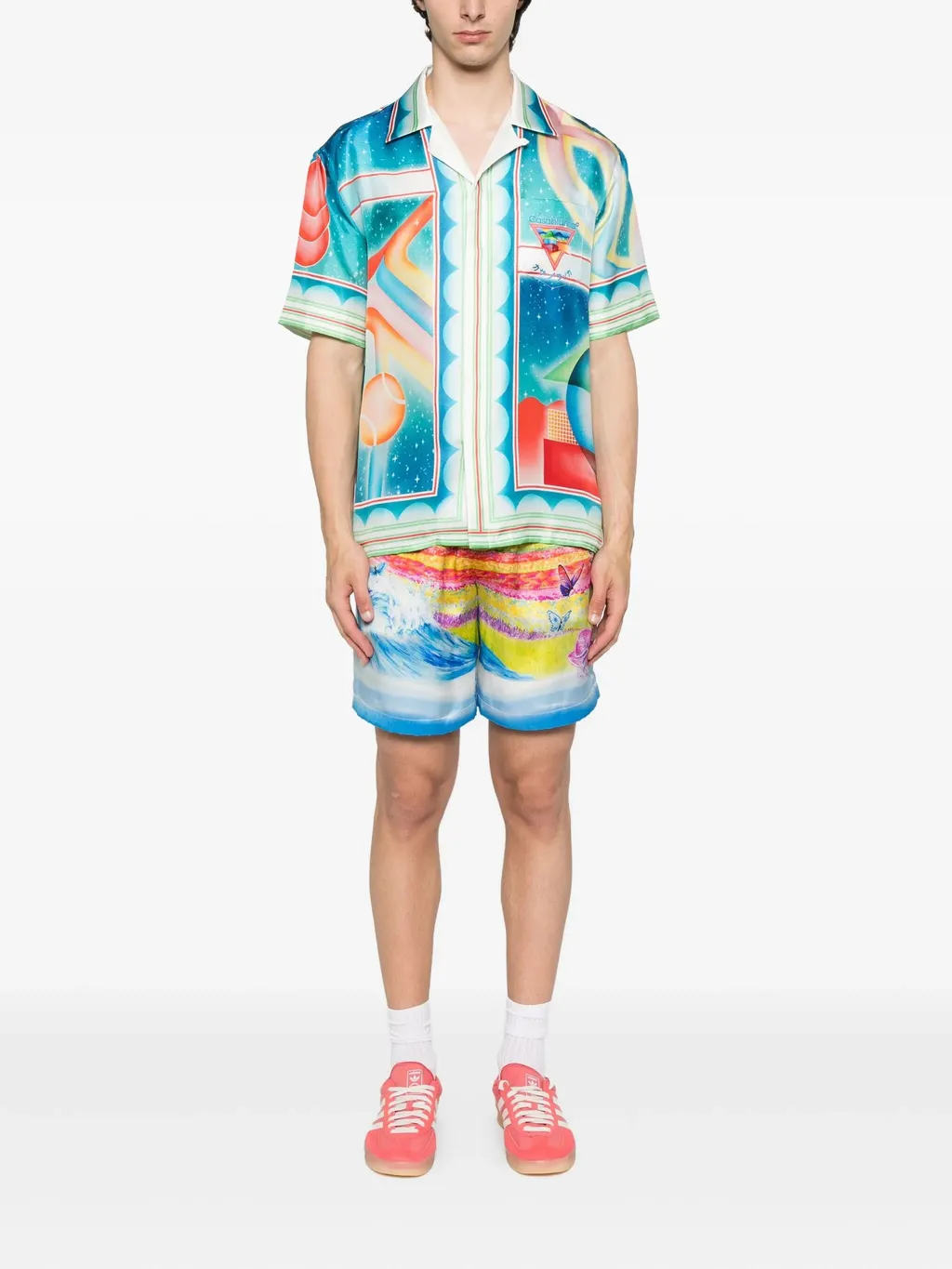 Printed Short-Sleeved Shirt