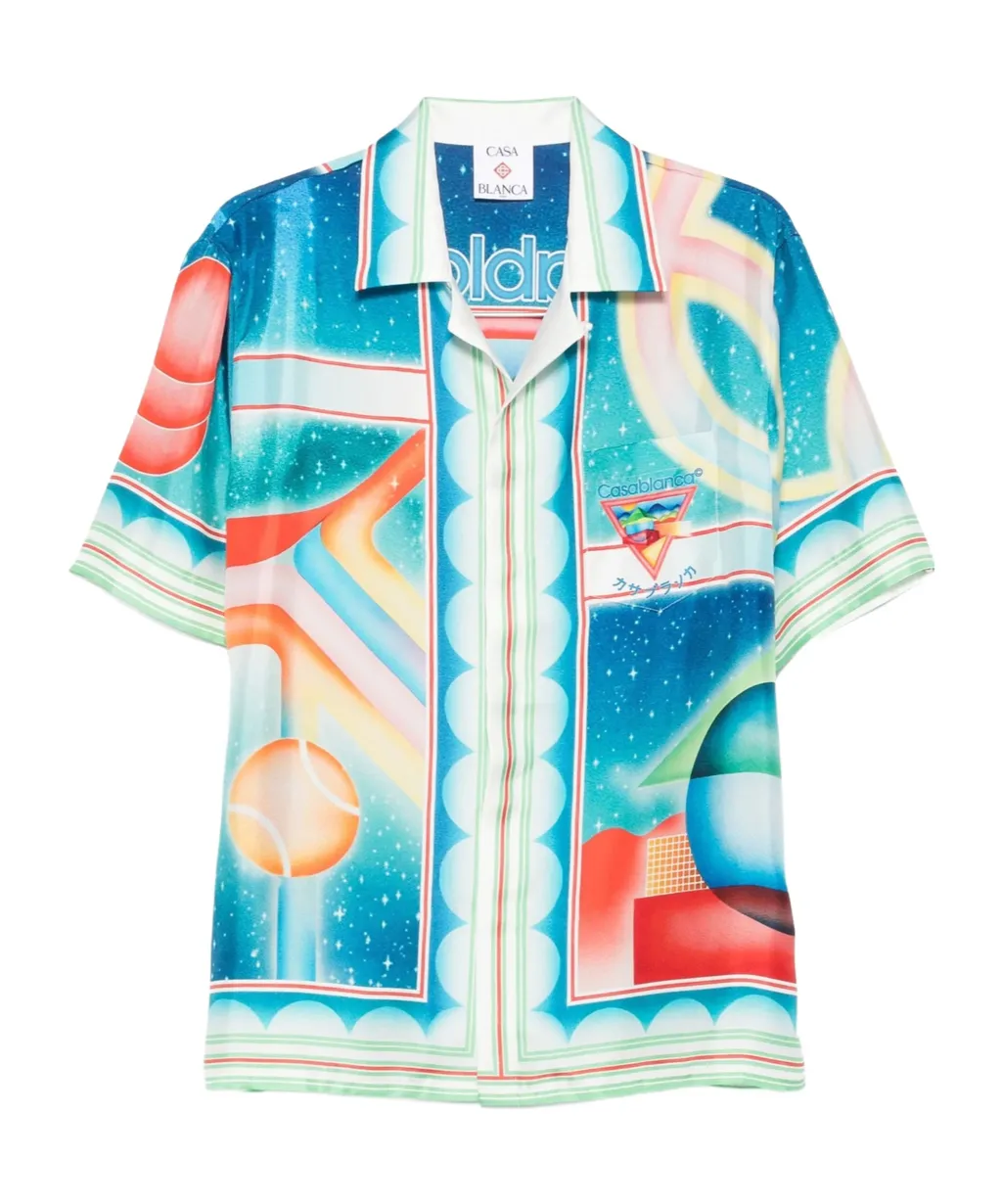 Printed Short-Sleeved Shirt