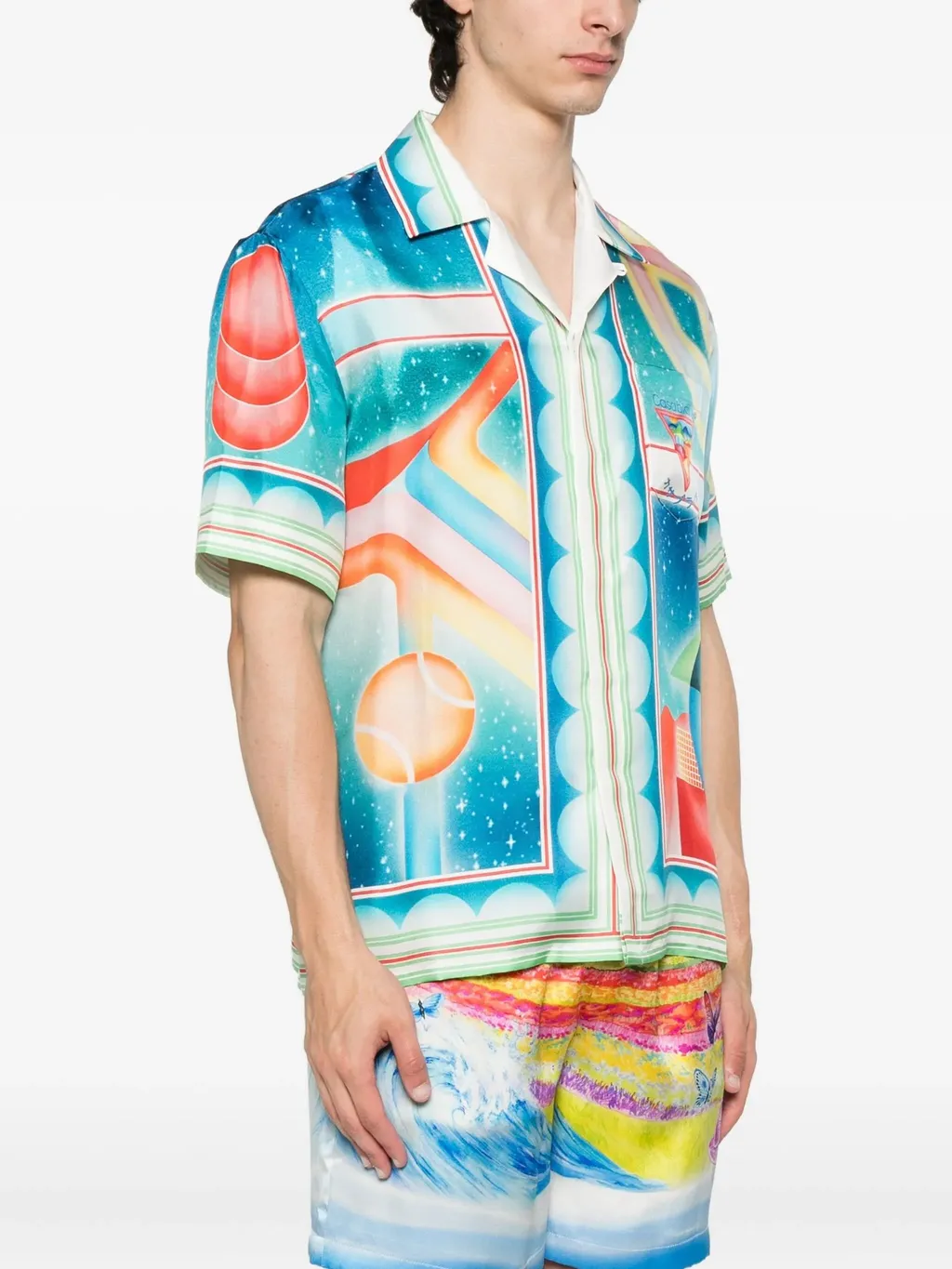 Printed Short-Sleeved Shirt