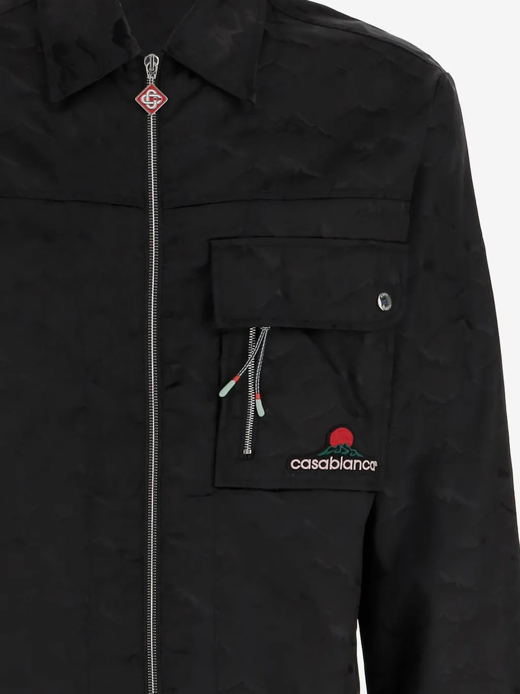 Logo Shirt Jacket