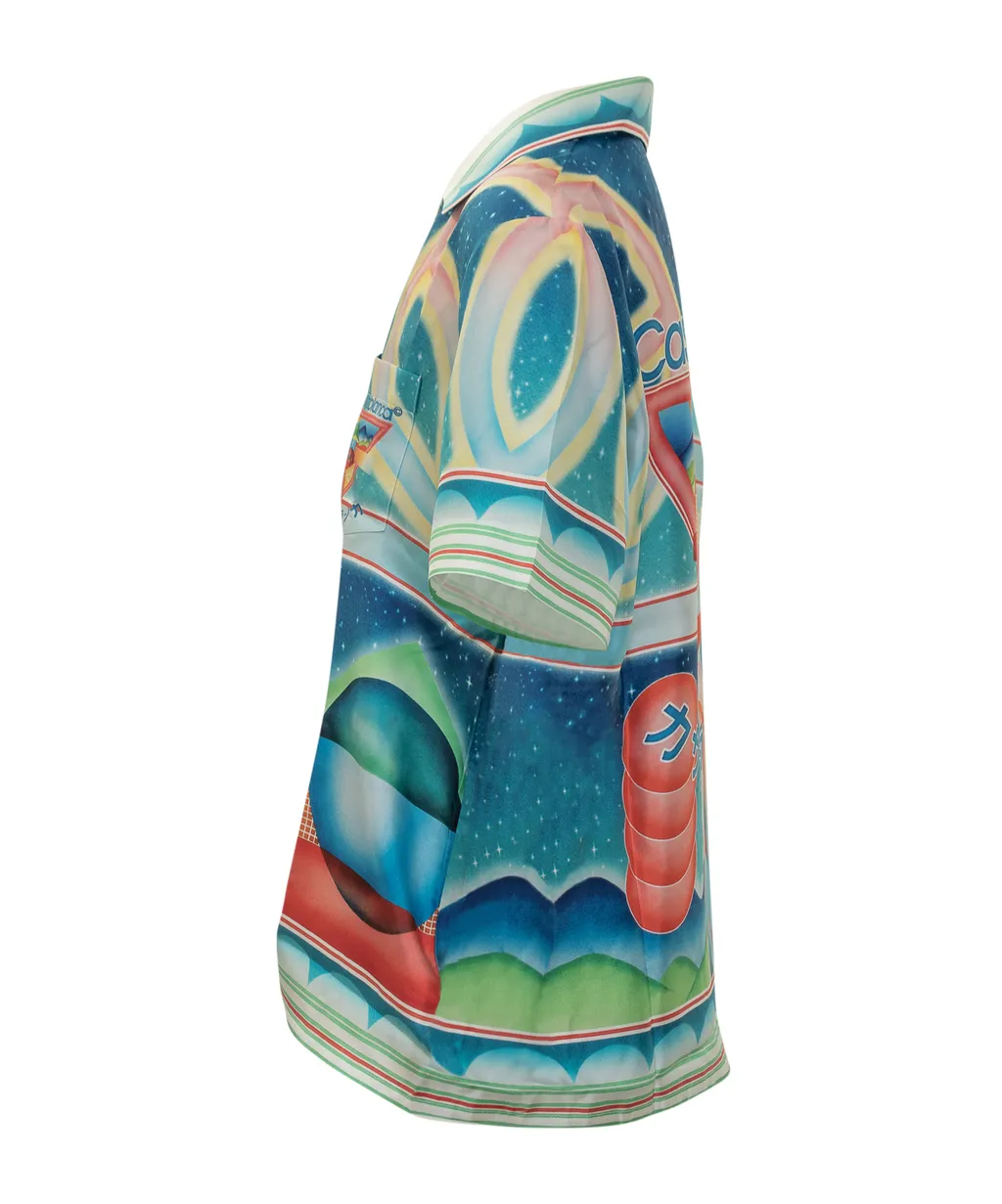 Printed Silk Shirt