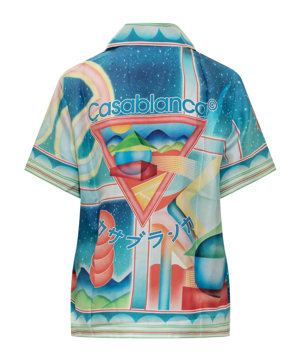 Printed Silk Shirt