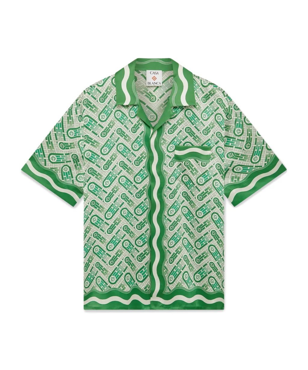 Printed Silk Shirt