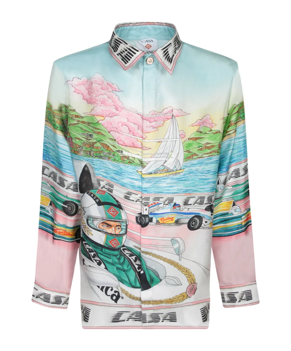 Printed Long-Sleeved Shirt