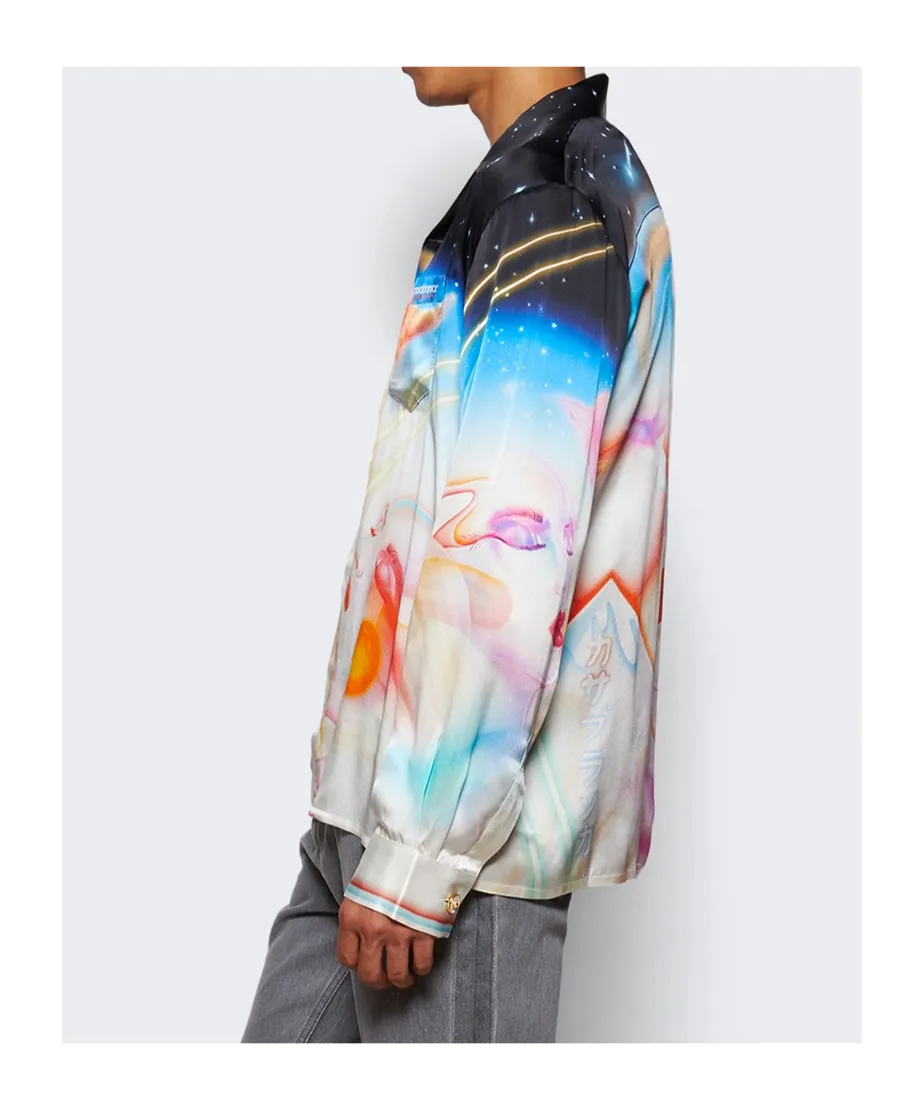 Printed Long-Sleeved Shirt