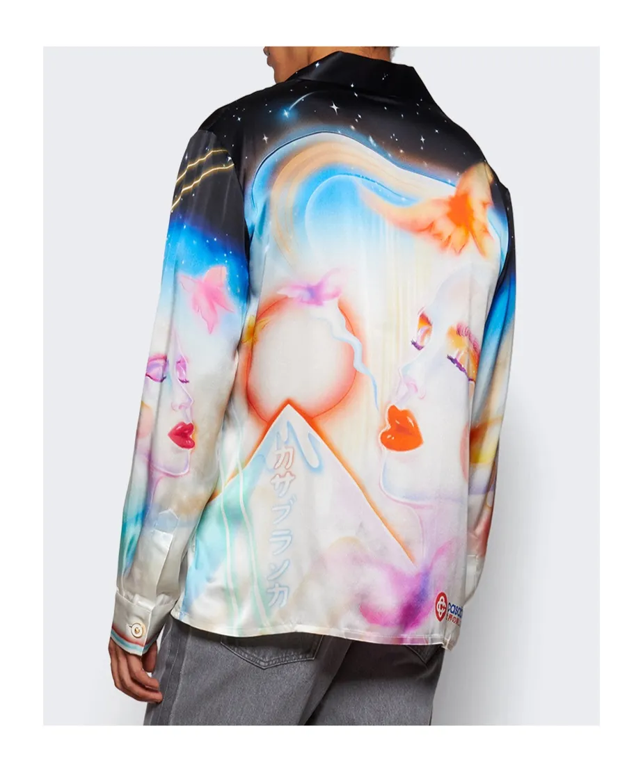 Printed Long-Sleeved Shirt