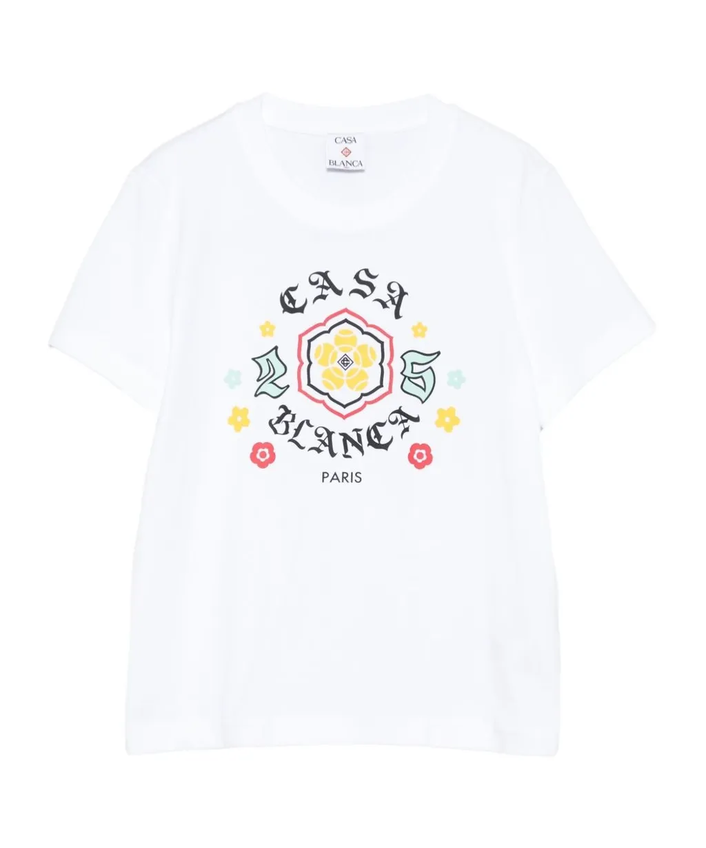 Floral-Print Cotton T-Shirt