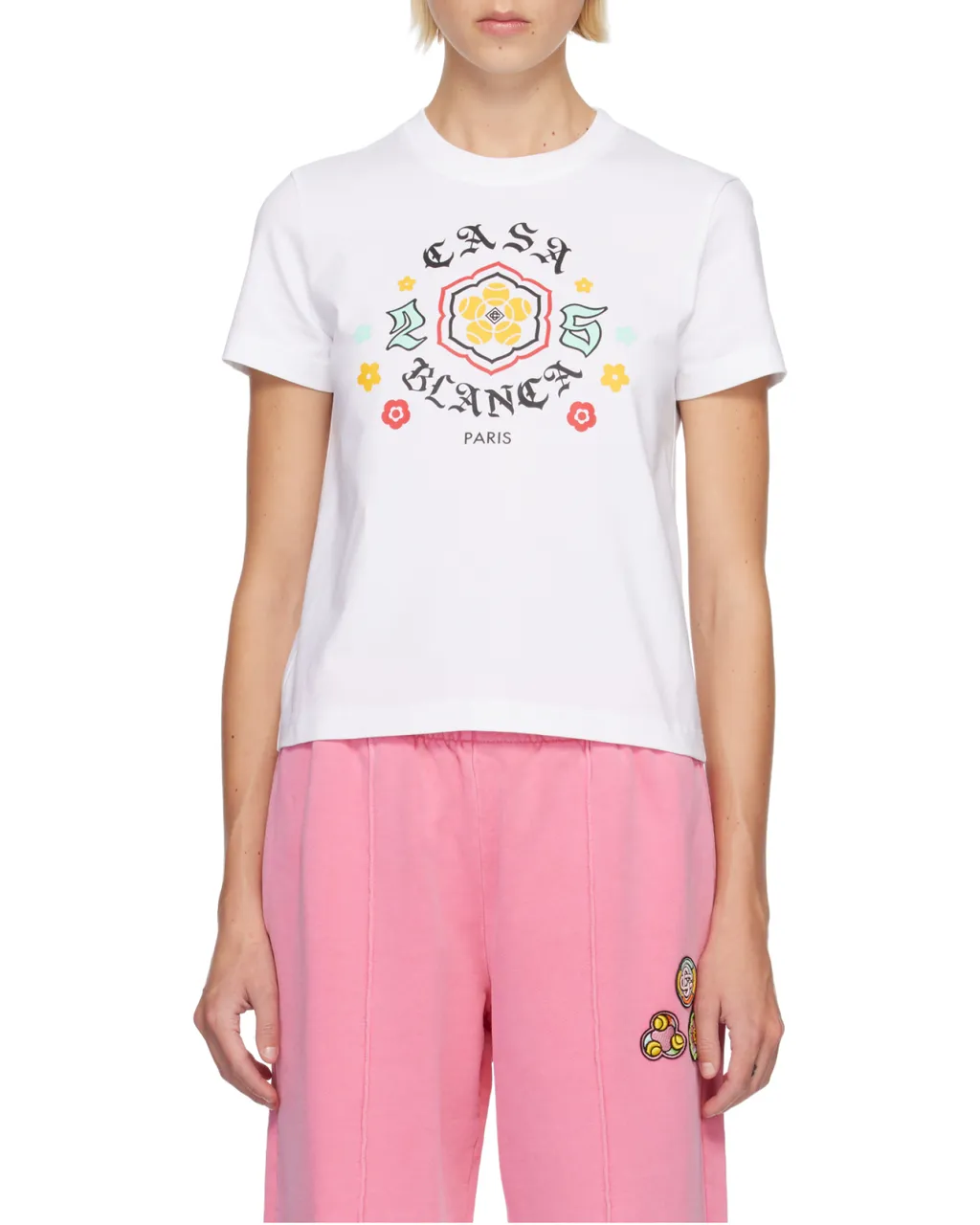 Floral-Print Cotton T-Shirt
