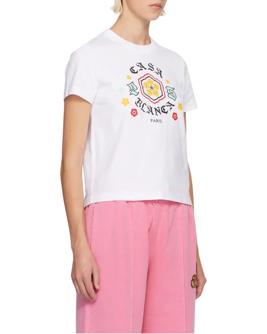 Floral-Print Cotton T-Shirt
