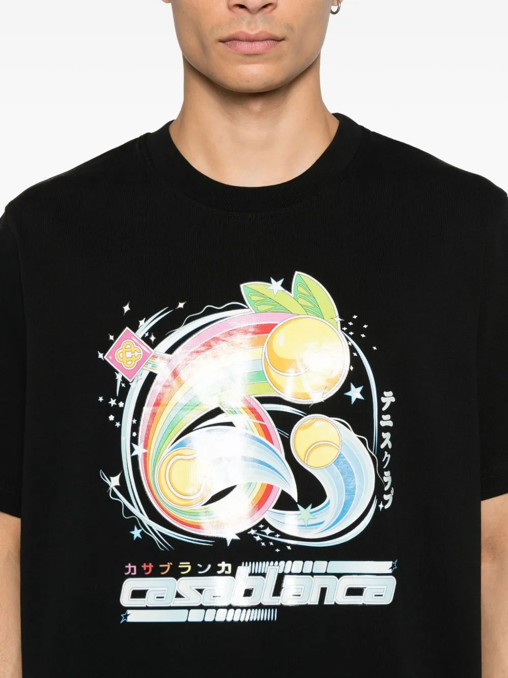 Manga Tennis Ball Short Sleeved T-Shirt