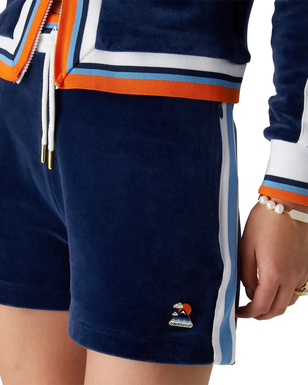 Drawstring Waist Shorts