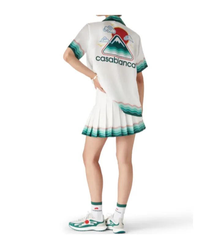 Montagne Ondulee Short Sleeve Shirt