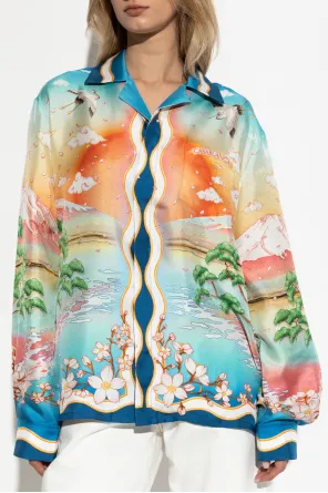 Printed Long-Sleeved Shirt