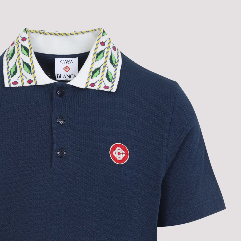 Laurel Cotton Polo Shirt