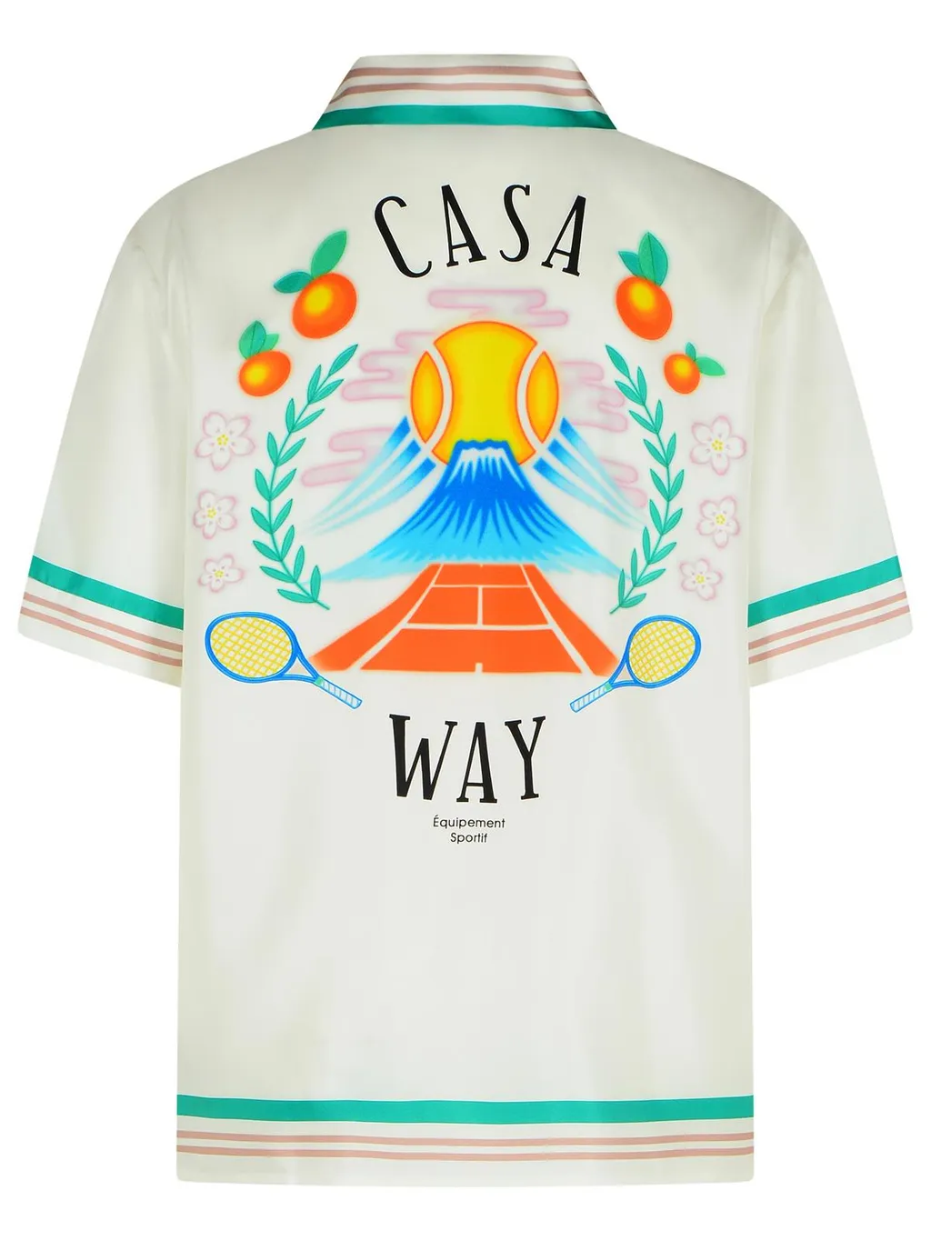 Casa Way Printed Silk Shirt
