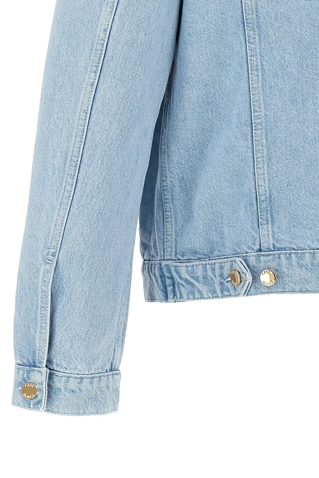 Embroidered Motif Denim Jacket