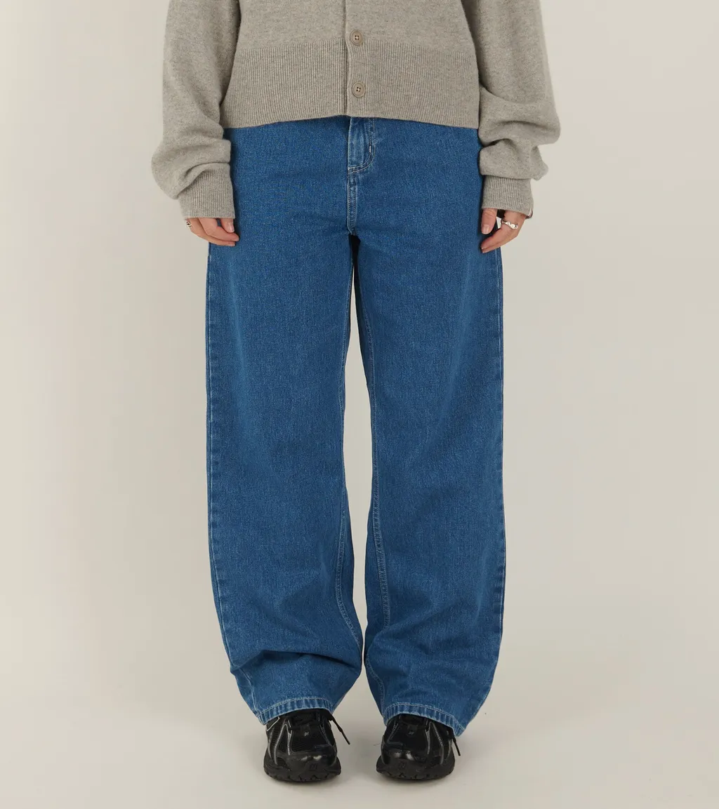 Belt Loop Denim Trousers