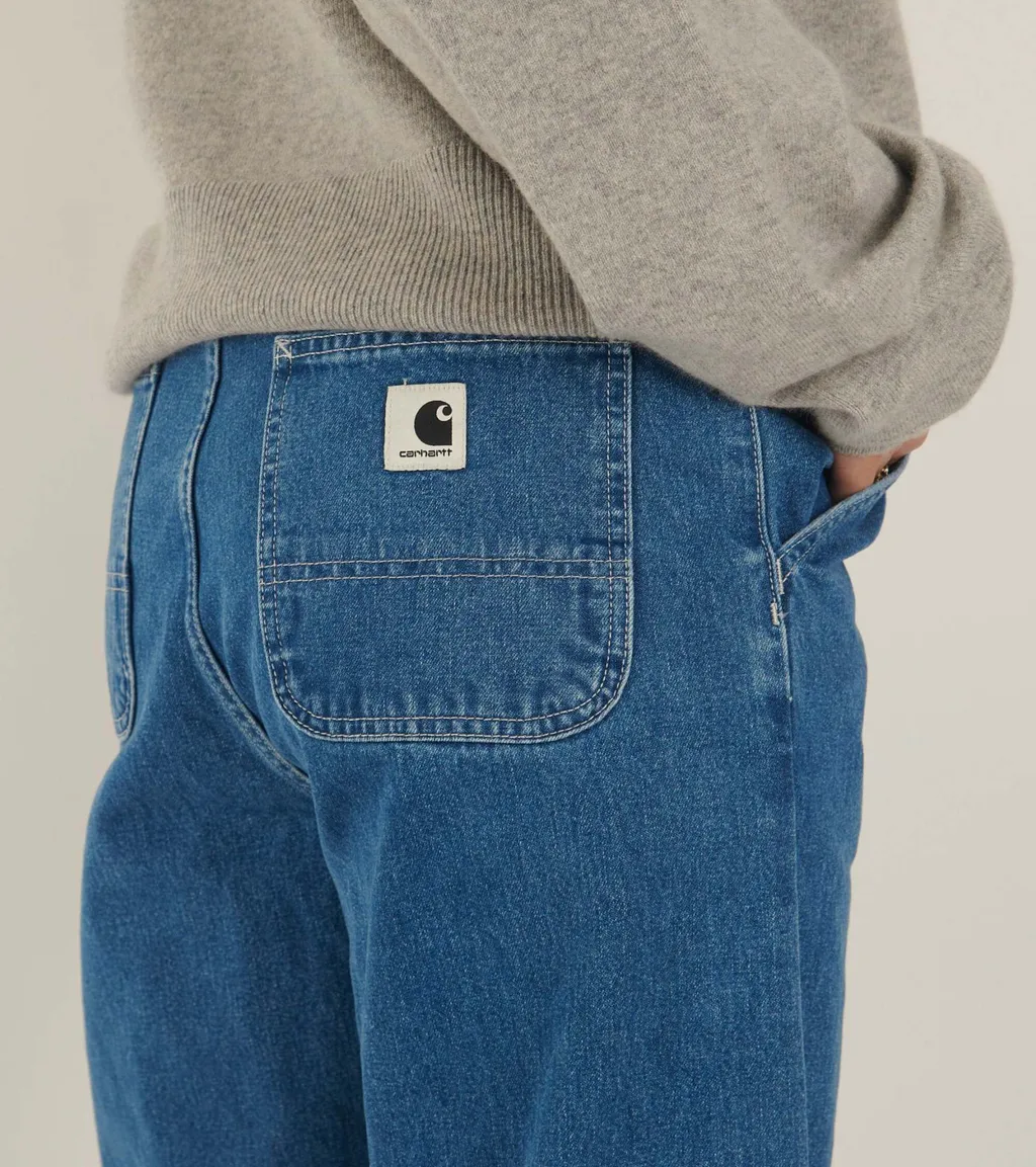 Belt Loop Denim Trousers