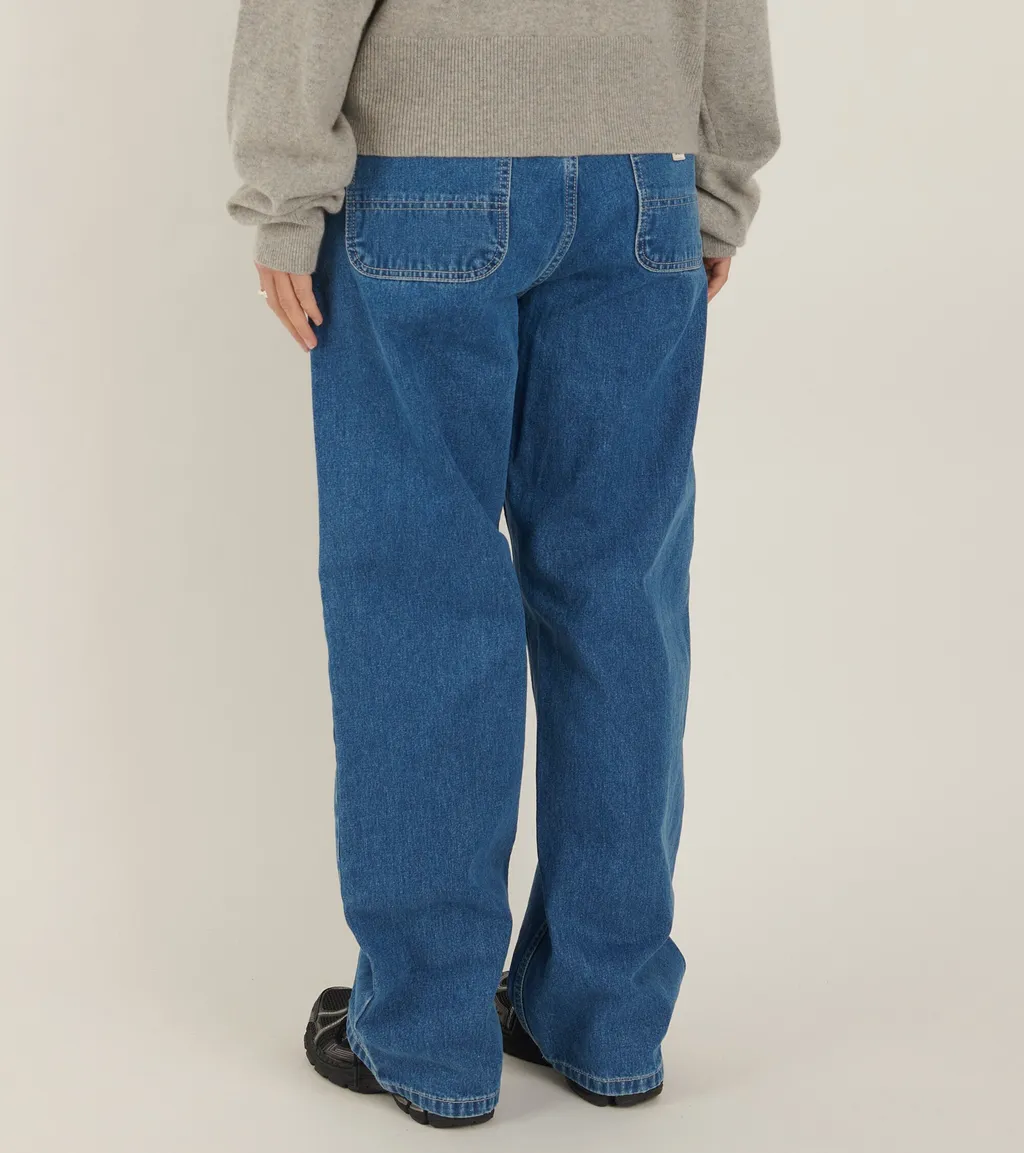Belt Loop Denim Trousers