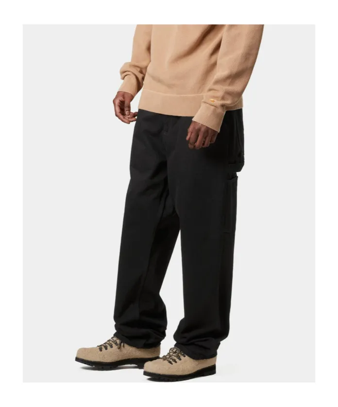 Single Knee Logo-Patch Trousers