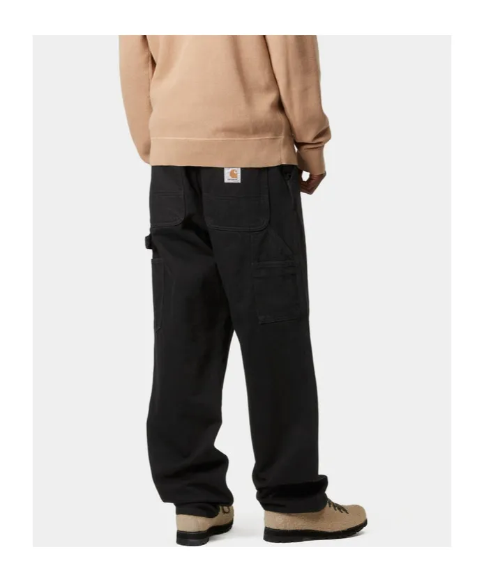 Single Knee Logo-Patch Trousers