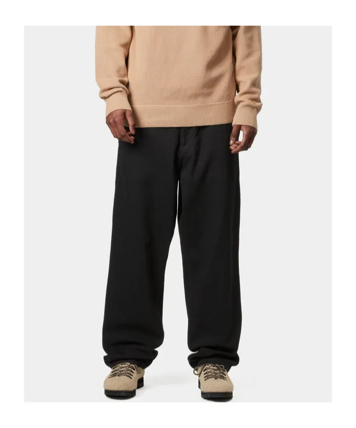 Single Knee Logo-Patch Trousers