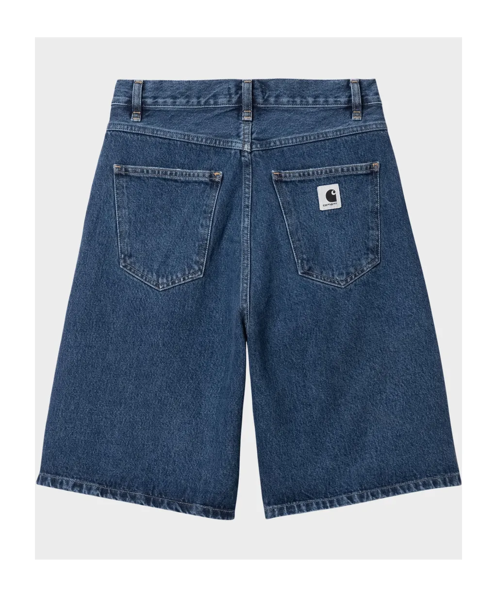 Logo Denim Shorts