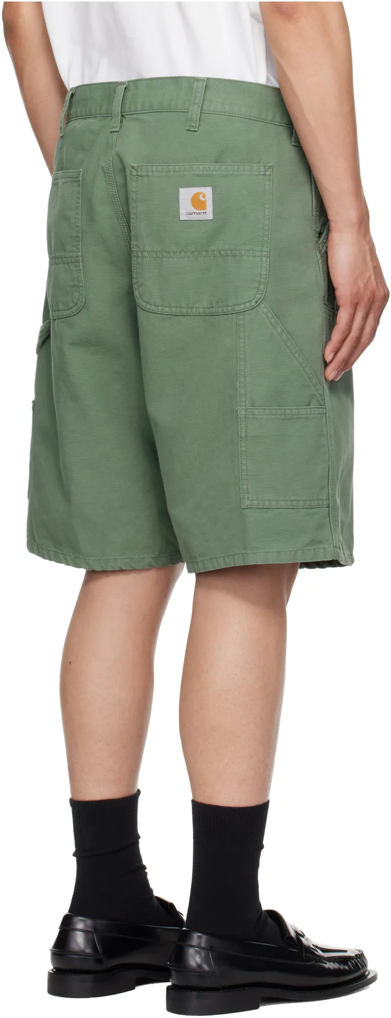 Double Knee Relaxed Fit Shorts