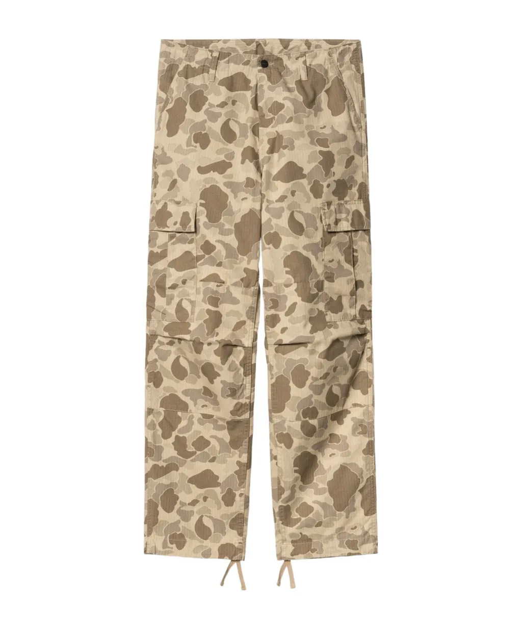 Camouflage-Print Cargo Pants
