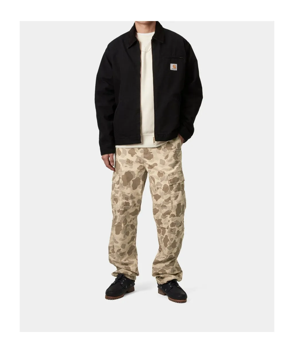 Camouflage-Print Cargo Pants