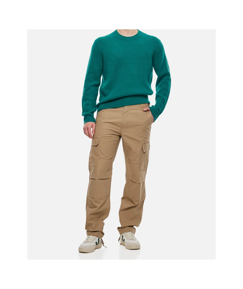 Belt-Loop Casual Pants