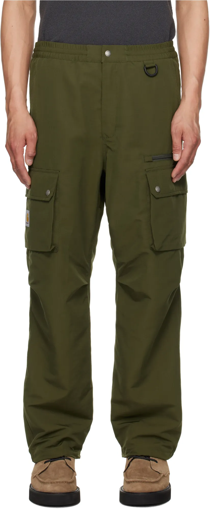 Irwin Logo-Patch Pants