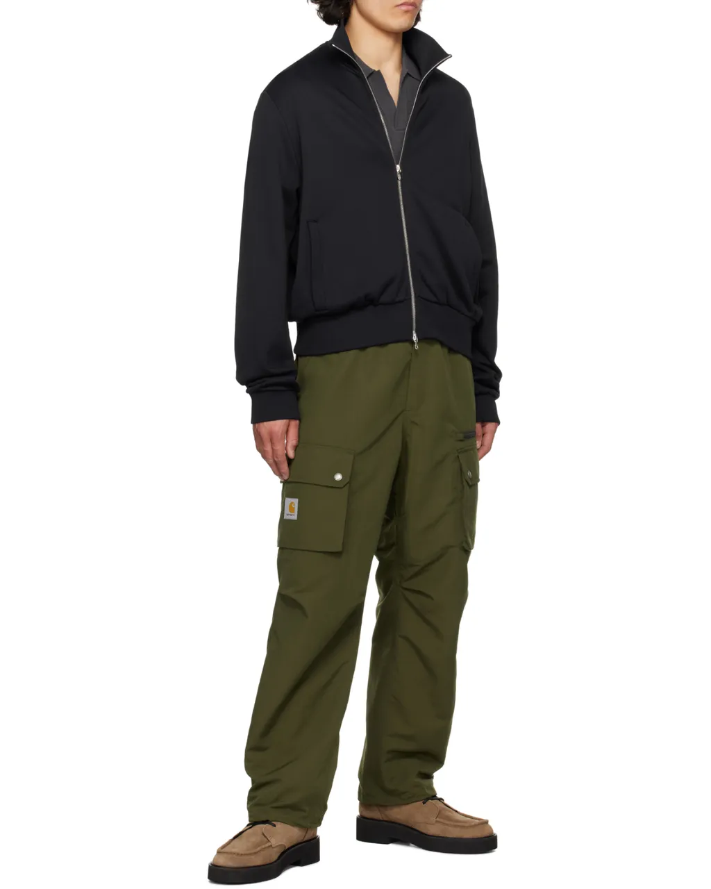 Irwin Logo-Patch Pants