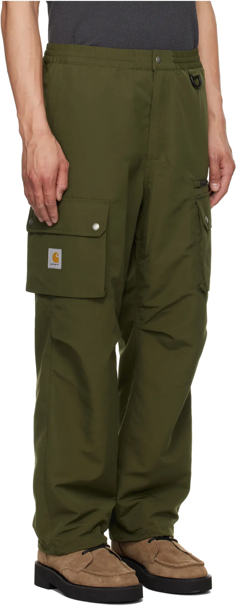 Irwin Logo-Patch Pants